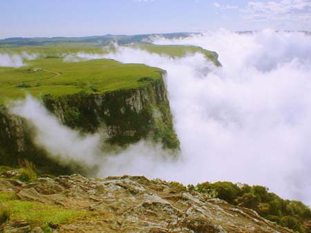 Cerração no Canion Fortaleza